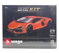 2023 Lamborghini Revuelto Hybrid Orange "KIT À Monter" 1:24 Bburago 18-25136