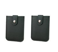 2023 Lot de 2 porte-cartes coulissants à fentes multiples avec porte-cartes extractibles, empilables en cuir bloquant la phase 10 (JN, taille unique)