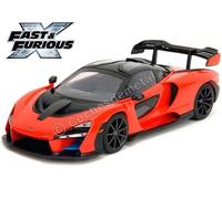 2023 McLaren Senna Deckard Shaws Fast X (Fast & Furious 10) Orange 1:24 Jada Toy