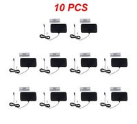 2023 Miles Range TV Antenne Numérique HD Antennes Intérieures 4K Full HD Canal 1080P 4K 13ft Haut Câble DVB-T2 Couverture TV Antenne Black 10pcs