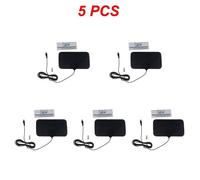 2023 Miles Range TV Antenne Numérique HD Antennes Intérieures 4K Full HD Canal 1080P 4K 13ft Haut Câble DVB-T2 Couverture TV Antenne Black 5pcs