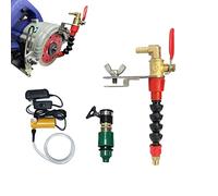 2023 New Dust Remover Water Sprayer For Cutting Machine,Cutting Machine Misting System Water Sprayer Nozzle Coolant Tile Tools (Nozzle+5M Hose+Connection+Pump)