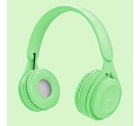 2023 New Explosive Macaroon Headset Bluetooth Headset,Foldable Macaron Wireless Over Ear Bluetooth Headphone For Travel/Office/Cellphone/Pc(Green)