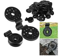 2023 New Shade Cloth Heavy Duty Lock Grip, Shade Cloth Plastic Clips, Shade Cloth Clips, Tarp Clips Fence Fabric Clips for Garden Netting,Sun Shade Net Anti Bird Netting (10)