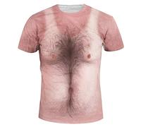 2023 New Summer Fashion Men's Muscle 3D Digital Printed Short Sleeves Men's T Shirt Chemise Homme Surdimensionnée