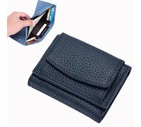 2023 New Unisex Anti-Credit Card Fraud Folding Mini Wallet, Unisex Anti-Credit Card Fraud Multi-Compartment Wallet (Black)
