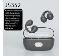 2023 Nouveau casque Bluetooth sans fil Conduction osseuse EarClip Écouteurs 5.3 TWS Sports Game Musique Contrôle tactile Suppression du bruit-1