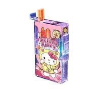 2023 Nouvel étui à cigarettes transparent avec briquet, briquet rechargeable USB, briquet portable 2 en 1, conception intégrée de l'allume-cigarette, peut contenir 20 cigarettes fines, coupe-vent, éta