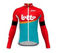 2023 Polaire thermique d'hiver Pro Team Manches longues Maillot de cyclisme pour hommes, Veste de cyclisme de route plus chaude Vêtements de cyclisme à séchage rapide (4XL)