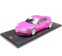 2023 Porsche 911 (997) RWB Rauh-Welt Rose Métallisé 1:18 IXO Models 18CMC167.22