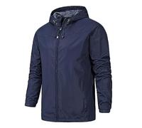 2023 Réutilisables Veste De Pluie pour Homme Veste De Pluie Imperméable Jackets Waterproof Shell Homme Poncho Pluie Imperméable Respirant Pluie Veste Imperméable Mixte Ciré Imperméable Pliables