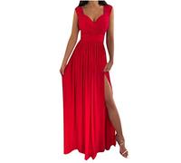 2023 Robe Femme Dos Nu Chic Elegante Robe Cocktail Femme Mariage Dentelle Grande Taille Robe Soiree De Gala Robe Longue Femme Cérémonie Sexy Fendue Couleur Unie Bal Mariage Cocktail Robe De Soirée