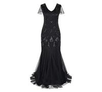 2023 Robe Soiree Femme Style Art Déco Robe Flapper Latine Robe Gatsby Tango Robe À Paillettes Samba 1920s Robe Mariage Sexy Robe Années 20 Robe Cocktail Charleston Pin Up Robe Soirée