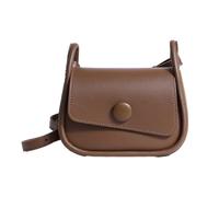 2023 Sac tendance polyvalent pour téléphone, petits sacs carrés, à la mode pour fille, bandoulière pour femme, Marron Bn, Medium