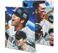 2023 Samurai Japan Shohei Otani Mvp Étui Pour Tablette Ipad Pro 2021 (11 Pouces) Anti-Rayures Fonction Veille Automatique Protection Complète