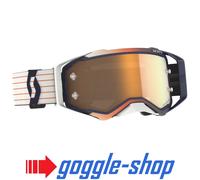 2023 Scott Prospect Lunettes Amplificateur Bleu Blanc Motocross - Rose Chrome
