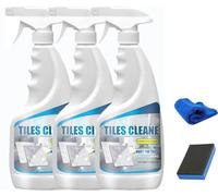 2023 Tile Grout Cleaner Sprayer,100ml Tiles Cleane,Ultimate Grout Cleaner For Tile Floors,Multifunction Bathroom Descaler Cleaner,Stubborn Stains Cleaner for Kitchen and Bathroom. (3Pcs)