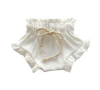 2023 uni tricoté en bois oreille dentelle fille cordon short bébé garçon nouveau-né, WH1, 12-18 mois