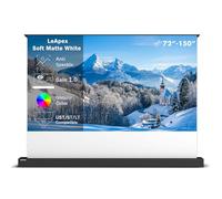2023 Wupro New Electric Retractable Projector Screen Soft Matte White Fixed Frame Anti-Light Projection Device 4K HD Smart TV Screens 92 inch