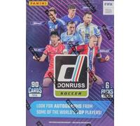 2024-2025 Panini Donruss Soccer Blaster Box - 6 Pack of 15 Soccer Cards