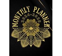 2024-2028 Monthly Planner: 5 Years from January 2024 to December 2028, Five years Monthly Organizer For Purse With Holidays & Important Dates (166 Pages)