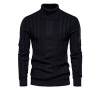 2024 Automne et Hiver Nouveau col roulé décontracté Tricot Chaud Base Chemise Hommes Couleur Unie Pull Grande Taille Pull Pull Toison