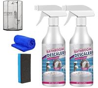 2024 Bathroom Descaler Cleaner For Glass Shower Doors, Bathroom Descaler Spray, Bathroom Descaler Cleaner, All Purpose Bubble Cleaner Foam Spray (2 Pcs)