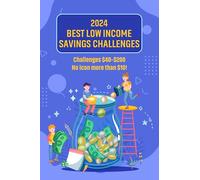2024 Best Low Income Savings Challenges: No Icon More Than $10!: Challenges as low as $40, $45, $50, $60, $70, $80 up to $200 for Quick Wins | Great ... | Savings Tracker Planner and Log Book