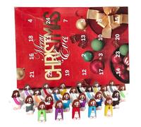 2024 Calendrier de l'avent de Noël 24 jours avec 24 mini-figurines Jésus différents.