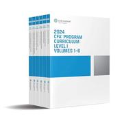 2024 Programme CFA Niveau I : Méthodes quantitatives, Économie, Gestion de portefeuille