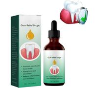 2024 Dentizen Gum Regrowth Drops, Dentizen Gum Therapy Gel, Dentizen Drops, Repair Gum Regrowth for Receding Gum, Gum Regrowth Treatment Drops, Gum Disease Treatment for Gum Health (3PCS)