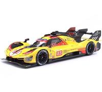2024 Ferrari 499P 3.0L Turbo V6 Nº83 Kubica/Shwartzman/Ye 24h LeMans 1:18 Bburag