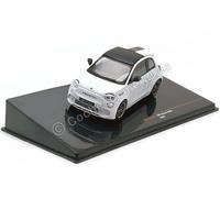 2024 Fiat 500e Abarth Blanc 1:43 IXO Models MOC345.22