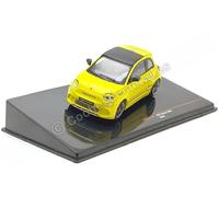 2024 Fiat 500e Abarth Jaune 1:43 IXO Models MOC346.22