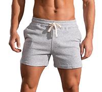 2024 Homme Shorts de Sport Coton Court Course à Pied Léger Séchage Rapide Running Jogging Fitness Short avec Poches Short d'escalade Casual Pantalon de survêtement Pantalons Courts