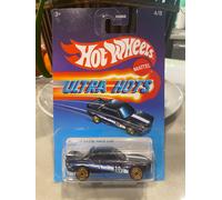 2024 Hot Wheels Cible Ultra Hots 4/2.4m73 BMW 3.0 Csl Course Voiture Bleu W / Or