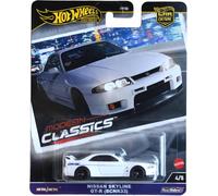 Hot Wheels Nissan Skyline R-33, Car Culture Véhicules Circuit Legend pour enfants à partir de 3 ans et les adultes fans et collectionneurs, collection premium de véhicules à l’échelle 1/64, HRV99