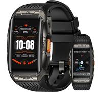 2024 KOSPET TANK X2 Ultra Smartwatch GPS et fonction téléphone tracker fitness avec 60 jours d'autonomie 50M étanche Bluetooth appel AMOLED