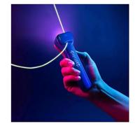 2024 Loop Lasso String Shooter Toy, Safe Fun Décompression Toy Glow in The Dark USB Electric Rope Propeller Rope LauncherPopular, Best Gift for Holidays, Christmas Stocking Stuffer (Color : Blue)