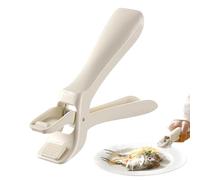 2024 Lot de 2 supports de bol multi-usages pour la cuisine, pince à four avec protection en silicone, pince à pizza pour tôles, friteuse à air chaud et cuisson