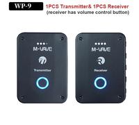 2024 M vave WP-9 Rechargeable Sans Fil Écouteur Moniteur 2.4GHz ISM Émetteur Récepteur Soutien Stéréo Mono Statique Fonction - Type 1 TR 1 RE
