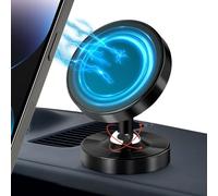 2024 Magnetic Car Phone Holder 2 Pieces, 4 N52 Powerful Magnets Universal Car Holder, Double 360 Degree Rotation Phone Holder For Iphone Samsung, Huawei Android Smartphone