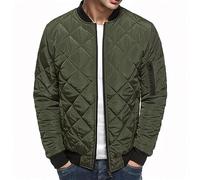 2024 Manteau Homme Duvet Manteau à Capuche Hiver Men Outdoor Casual Jackets Legere Homme Col Montant Veste sans Capuche Veste Blousons Homme Mi Saison Veste en Duvet Manteau