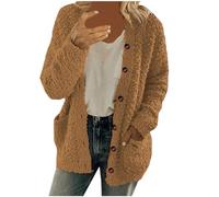 2024 Manteaux Polaire Femme Manteaux Chaude Sweats Epais Manteau à Capuche Zippé Laine Blousons Fourrure Hooded Hiver Coat avec Poche Chaud Teddy Veste Polaire Laine Manteau Pas Cher