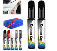 2024 New Car Scratch Repair Pen,Car Scratch Remover Pen,Quick and Easy Touch Up Paint for Cars, Effective Automotive Scratch Repair Paste (Pearl Black)