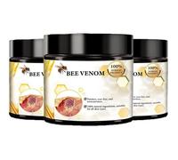 2024 Nouveau Bee Venom Treatment Cream, Crème réparatrice venin d'abeille,Crème hydratante au venin d'abeille,3PCS
