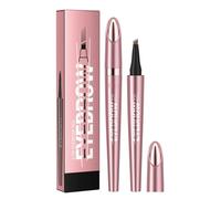 2024 Nouveau crayon à sourcils magiques de mise à niveau, stylo de contour de sourcils à sourcils microblateaux imperméables à 4 pointes, maquillage de stylo à sourcils précis, entraînement naturel