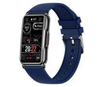 2024 Nouveau Sport Montre Intelligente Hommes Femmes 1.47-Inch Full Touch Gps Fitness Tracker Ip67 Waterproof Smartwatch Pour Android Ios Téléphone.Blue Silicone Band.