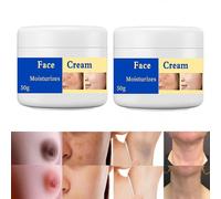 2024 Nouvelle Crema Para Manchas Oscuras En La Cara, 50g Contient Du Collagène Et De L'acide Hyaluronique Crème Hydratante Pour Le Visage, Adecuado Para Varias Áreas Como Cara, Axilas, Cuello, Zona Pr