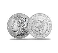 2024 P $1 Morgan Silver Dollar Emballé avec Un matériau Acrylique Antichoc - Brillant Non circulé (BU) Grade Dollar Non circulé